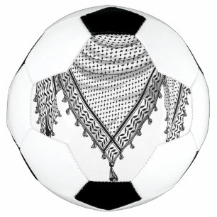 Keffiyeh Palestinian Scarf Traditional Fabric Soccer Ball