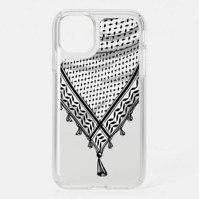 Keffiyeh Palestinian Scarf Traditional Fabric Speck iPhone 11 Case (Front)