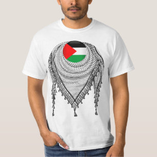 Keffiyeh Palestinian Scarf Traditional Fabric T-Shirt