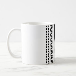 Keffiyeh Print Coffee Mug