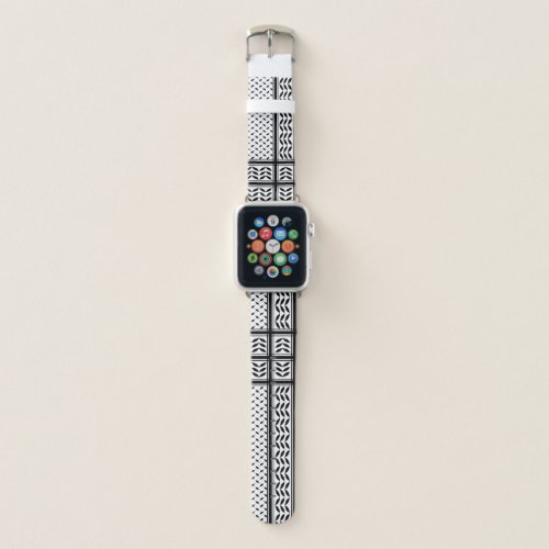 Keffiyeh Symbol of Palestine Resistance Pattern Apple Watch Band