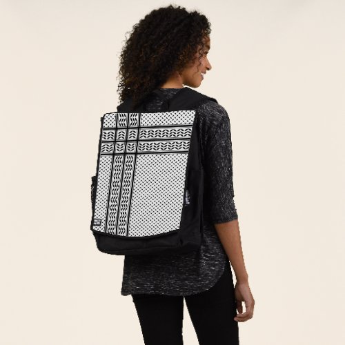 Keffiyeh Symbol of Palestine Resistance Pattern Backpack