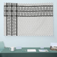 Keffiyeh Symbol of Palestine Resistance Pattern
