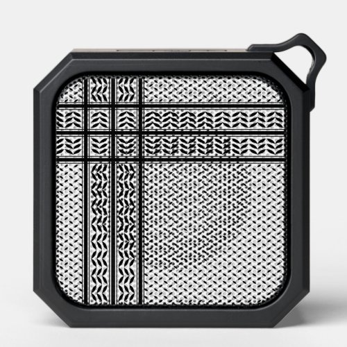 Keffiyeh Symbol of Palestine Resistance Pattern Bluetooth Speaker