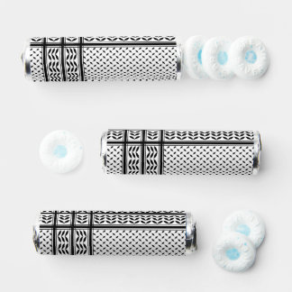 Keffiyeh Symbol of Palestine Resistance Pattern Breath Savers® Mints