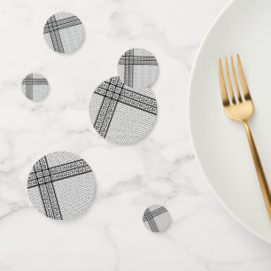 Keffiyeh Symbol of Palestine Resistance Pattern Confetti