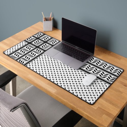 Keffiyeh Symbol of Palestine Resistance Pattern Desk Mat