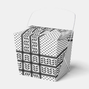 Keffiyeh Symbol of Palestine Resistance Pattern Favor Boxes