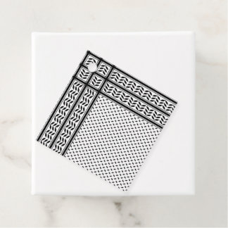 Keffiyeh Symbol of Palestine Resistance Pattern Favor Tags