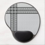 Keffiyeh Symbol of Palestine Resistance Pattern Gel Mouse Pad<br><div class="desc">Fast forward to the 1960s and the rise of the Palestinian resistance movement,  the prominent Palestinian politician,  Yasser Arafat,  further solidified this meaning behind the keffiyeh. The keffiyeh became Arafat’s personal trademark as he draped it over his right shoulder to resemble the pre-1948 map of Palestine.</div>