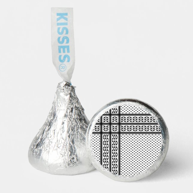 Keffiyeh Symbol of Palestine Resistance Pattern Hershey®'s Kisses® (Front)