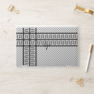 Keffiyeh Symbol of Palestine Resistance Pattern HP Laptop Skin