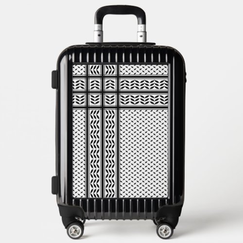 Keffiyeh Symbol of Palestine Resistance Pattern Luggage