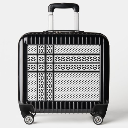 Keffiyeh Symbol of Palestine Resistance Pattern Luggage