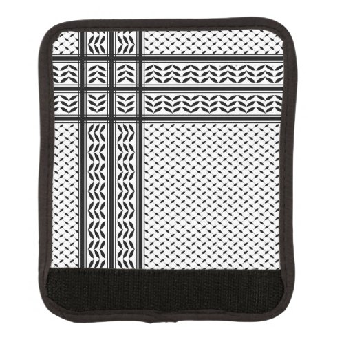 Keffiyeh Symbol of Palestine Resistance Pattern Luggage Handle Wrap