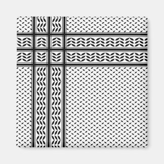 Keffiyeh Symbol of Palestine Resistance Pattern Magnet