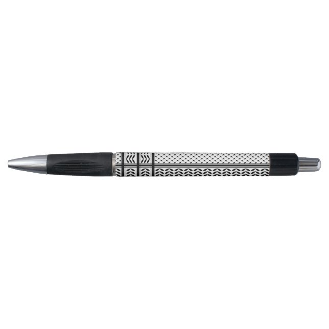 Keffiyeh Symbol of Palestine Resistance Pattern Pen (Front)