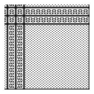 Keffiyeh Symbol of Palestine Resistance Pattern Photo Print