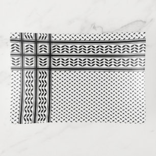 Keffiyeh Symbol of Palestine Resistance Pattern Trinket Tray