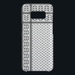 Keffiyeh Symbol of Palestine Resistance Pattern Uncommon Samsung Galaxy S8 Case<br><div class="desc">Fast forward to the 1960s and the rise of the Palestinian resistance movement,  the prominent Palestinian politician,  Yasser Arafat,  further solidified this meaning behind the keffiyeh. The keffiyeh became Arafat’s personal trademark as he draped it over his right shoulder to resemble the pre-1948 map of Palestine.</div>