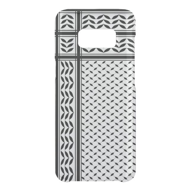 Keffiyeh Symbol of Palestine Resistance Pattern Uncommon Samsung Galaxy Case (Back)