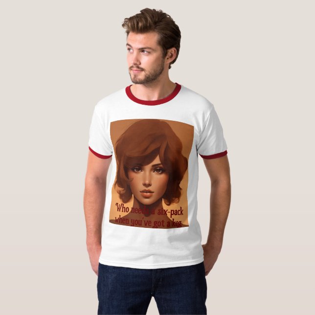 Keg hunt club: Men's T-shirt (Front Full)