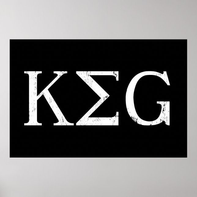 keg letters drinking tshirt poster (Front)