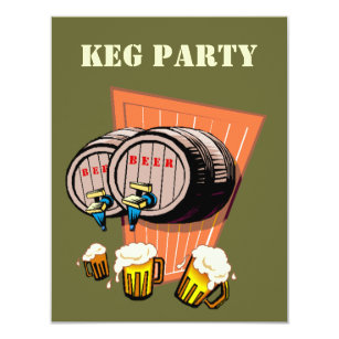 Keg Party Invitations 9