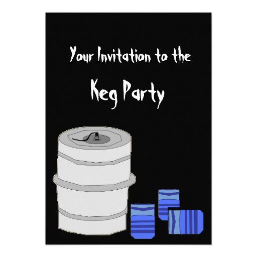 Keg Party Invitations 10