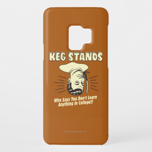 Keg Stands Dont Learn College Case_Mate Samsung Galaxy S9 Case