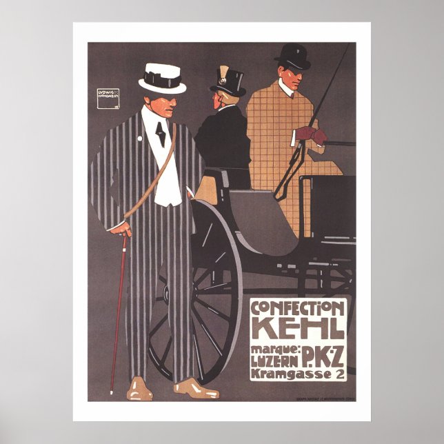 Kehl PKZ Poster Ludwig Hohlwein (Front)