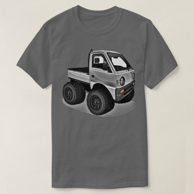 Kei Truck - Chibi Cartoon Mini Truck Premium  T-Shirt (Design Front)
