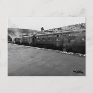 Keighley Steam Railway Postcard
