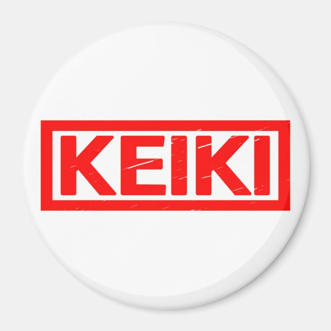 Keiki Stamp Magnet (Front)