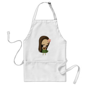 Keilana the Hula Girl Adult Apron