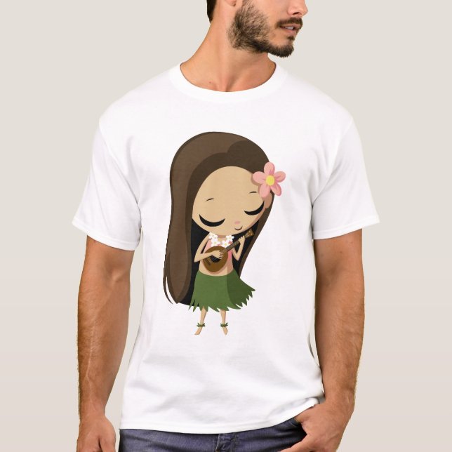Keilana the Hula Girl T-Shirt (Front)