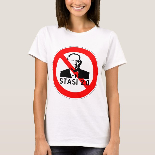 Keine Stasi 2.0 T-Shirt (Front)