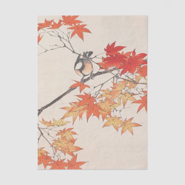 Keinen Kachō Gafu, Pl.06 by Imao Keinen Tissue Paper (Front)