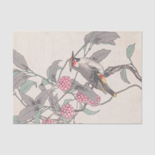 Keinen Kachō Gafu, Pl.21 by Imao Keinen Tissue Paper