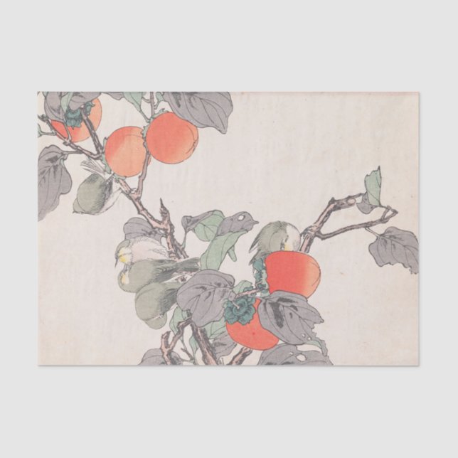 Keinen Kachō Gafu, Pl.29 by Imao Keinen Tissue Paper (Front)