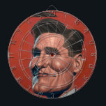 Keir Starmer Dartboard<br><div class="desc">Introducing our high-quality dart board, designed to provide hours of entertainment for players of all skill levels. Our dart board is made with premium materials to ensure durability and a long lifespan, so you can enjoy countless games with your friends and family. The board features a satirical caricature design of...</div>