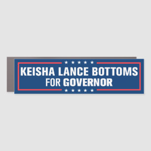 Keisha Lance Bottoms for Georgia Governor Bumper Car Magnet