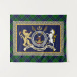 Keith Clan Badge &amp; Tartan Tapestry
