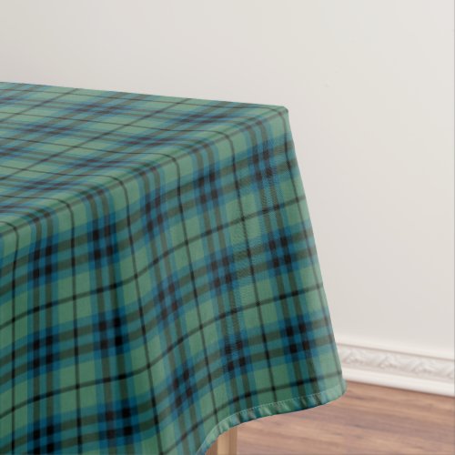 Keith Clan Light Green and Blue Ancient Tartan Tablecloth