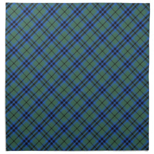 Keith Clan Scottish Tartan Plaid Pattern Cloth Napkin