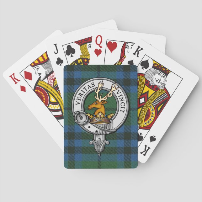 Keith Crest and Tartan Poker Cards (Back)