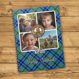 Keith Family Photo Collage Notebook