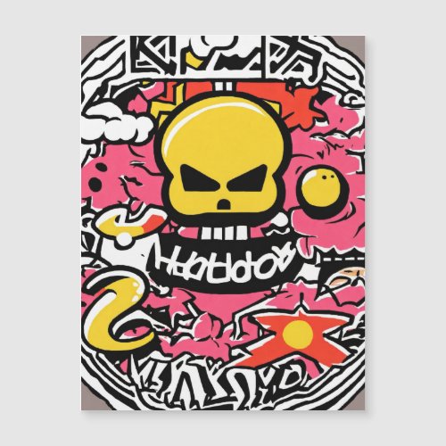 Keith Haring_Inspired Japanese Bape Graffiti Carto