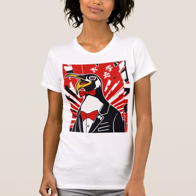 Keith Haring-Style Japanese Bape Graffiti Wizard T T-Shirt (Front)