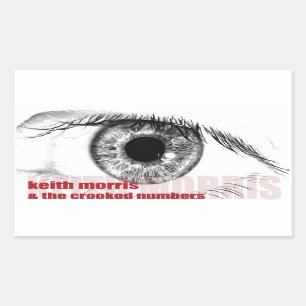 Keith Morris & the Crooked Numbers stickers
